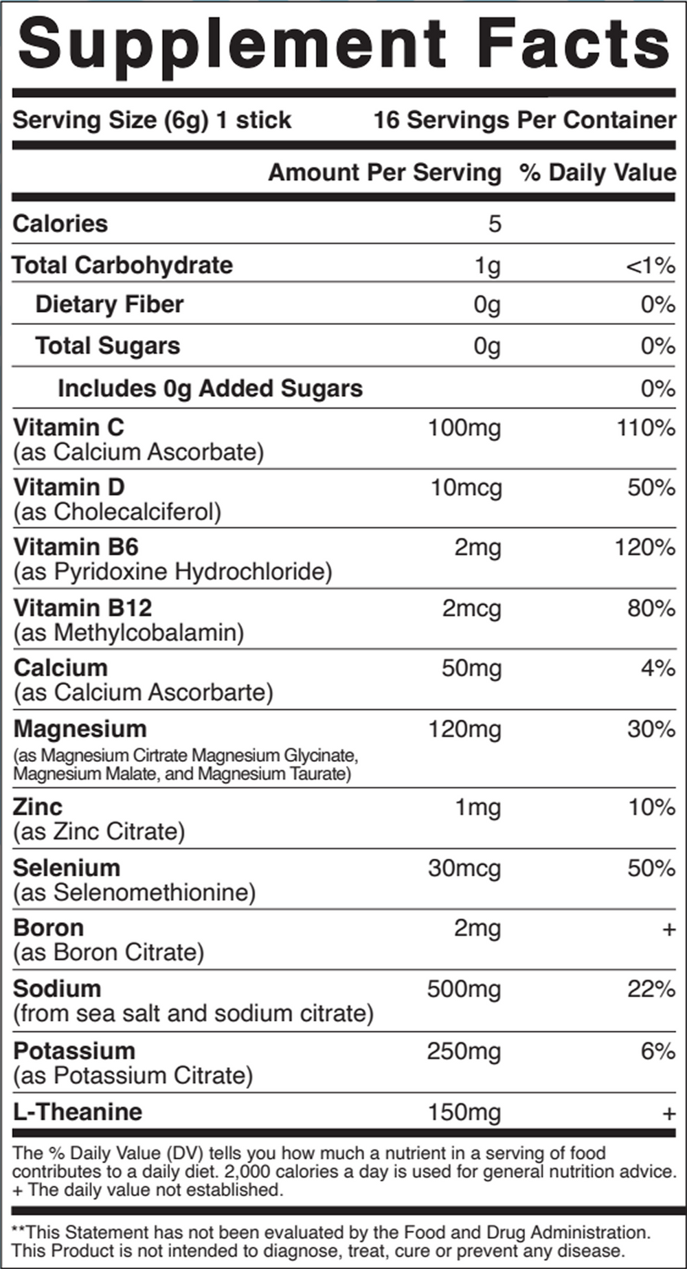 Supplement Facts